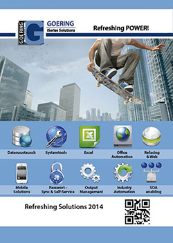 Broschüre GOERING iSeries Solutions